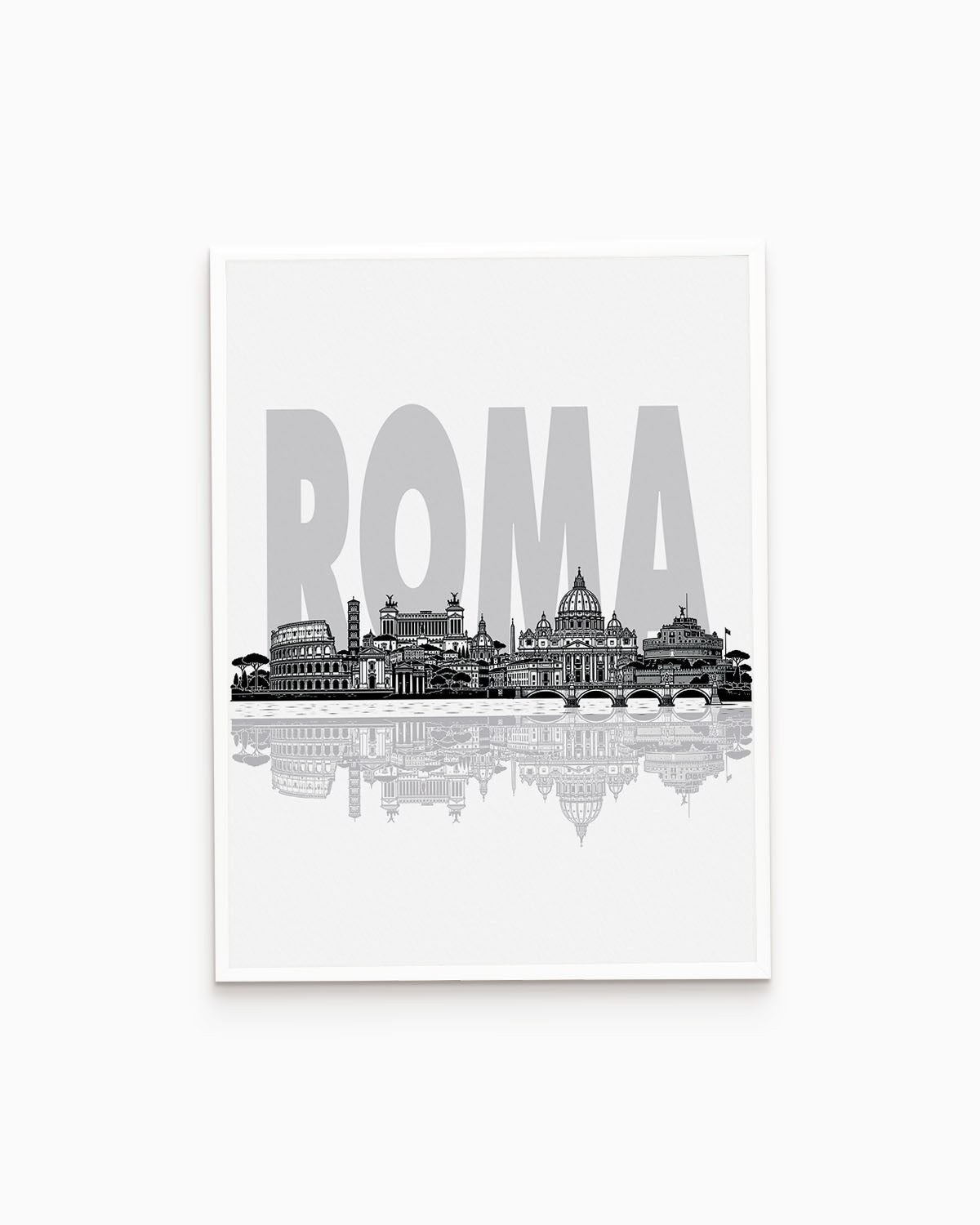 Poster Skyline Roma