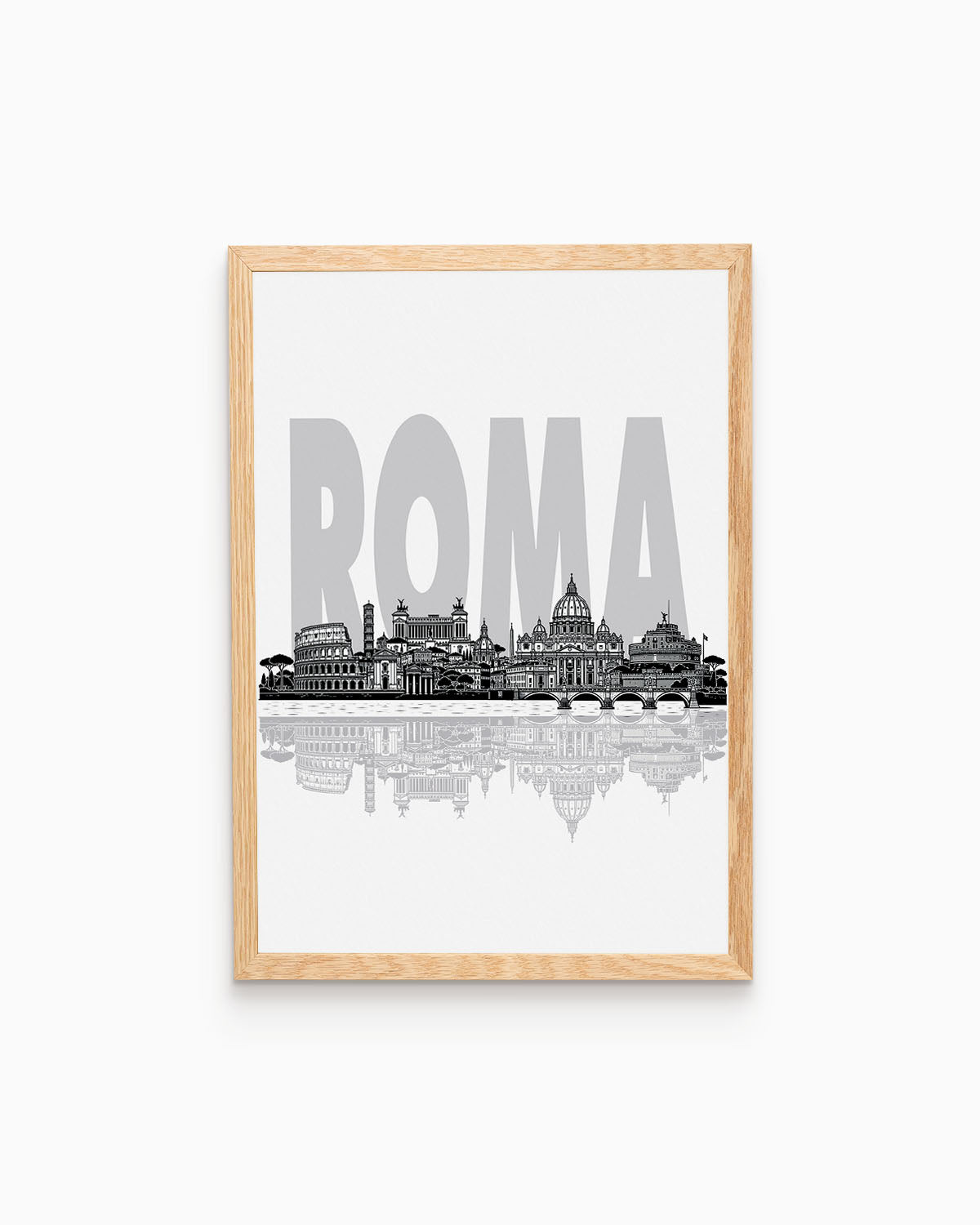Poster Skyline Roma