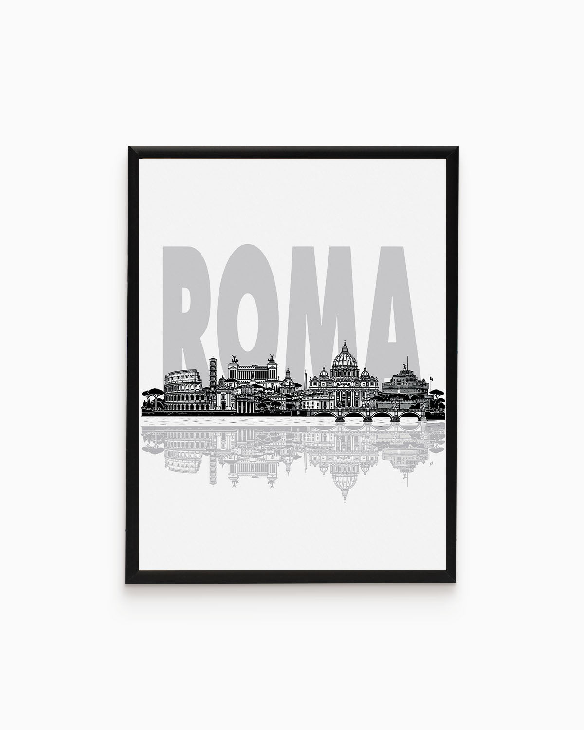 Poster Skyline Roma
