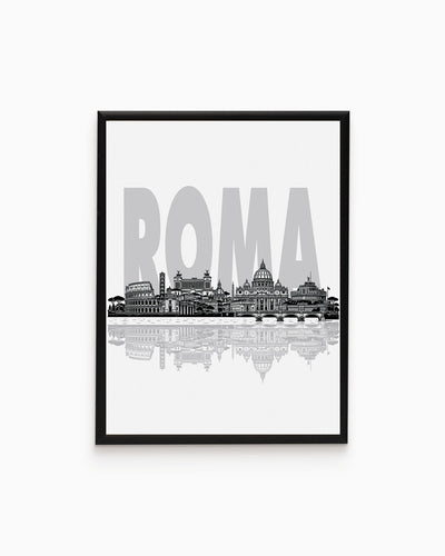 Poster Skyline Roma