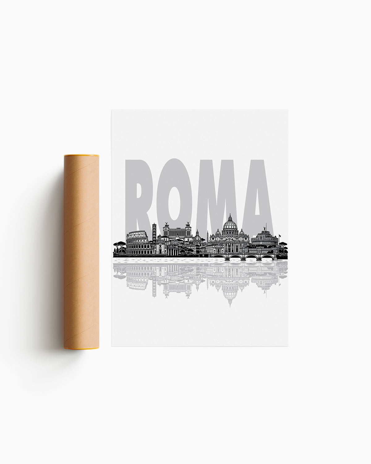 Poster Skyline Roma