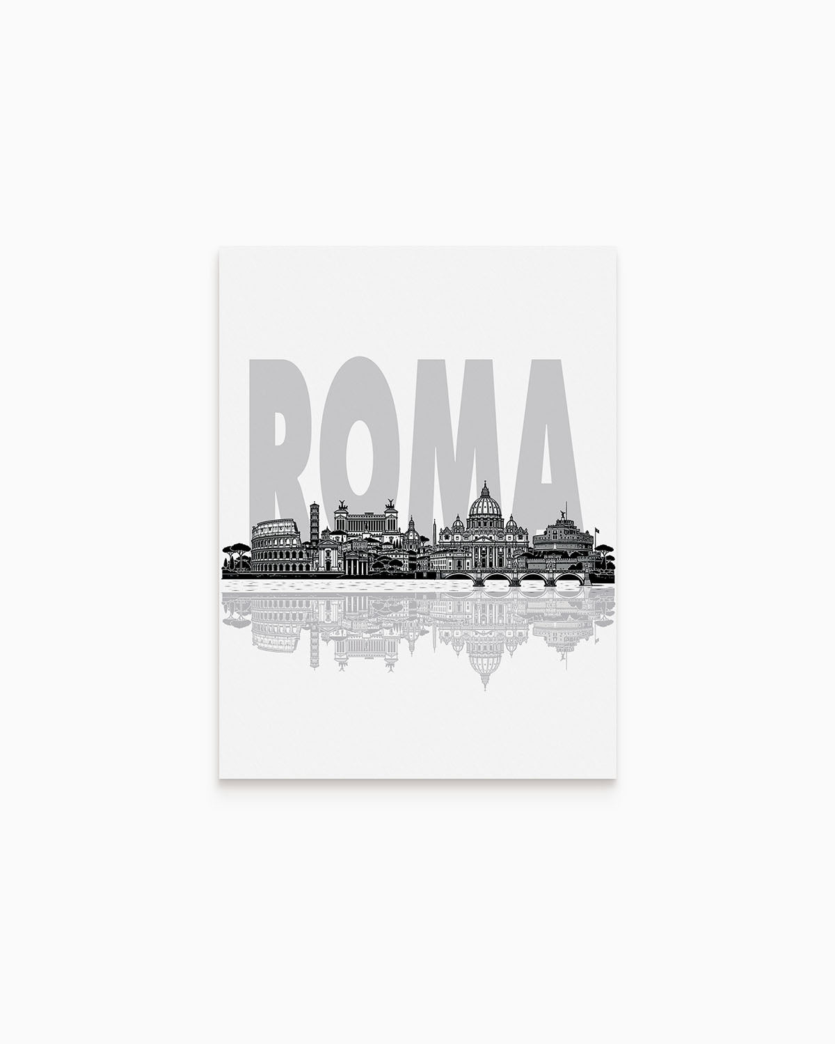 Poster Skyline Roma