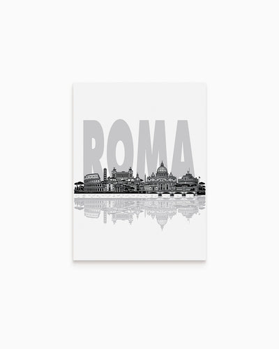 Poster Skyline Roma