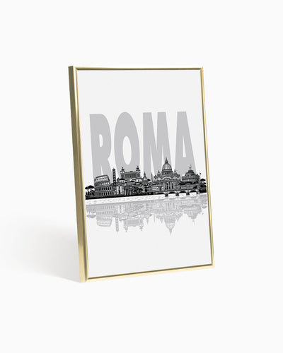 Poster Skyline Roma