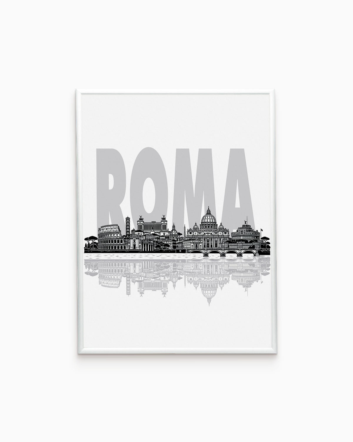 Poster Skyline Roma