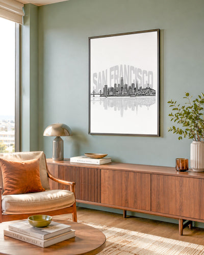 Poster Skyline San Francisco