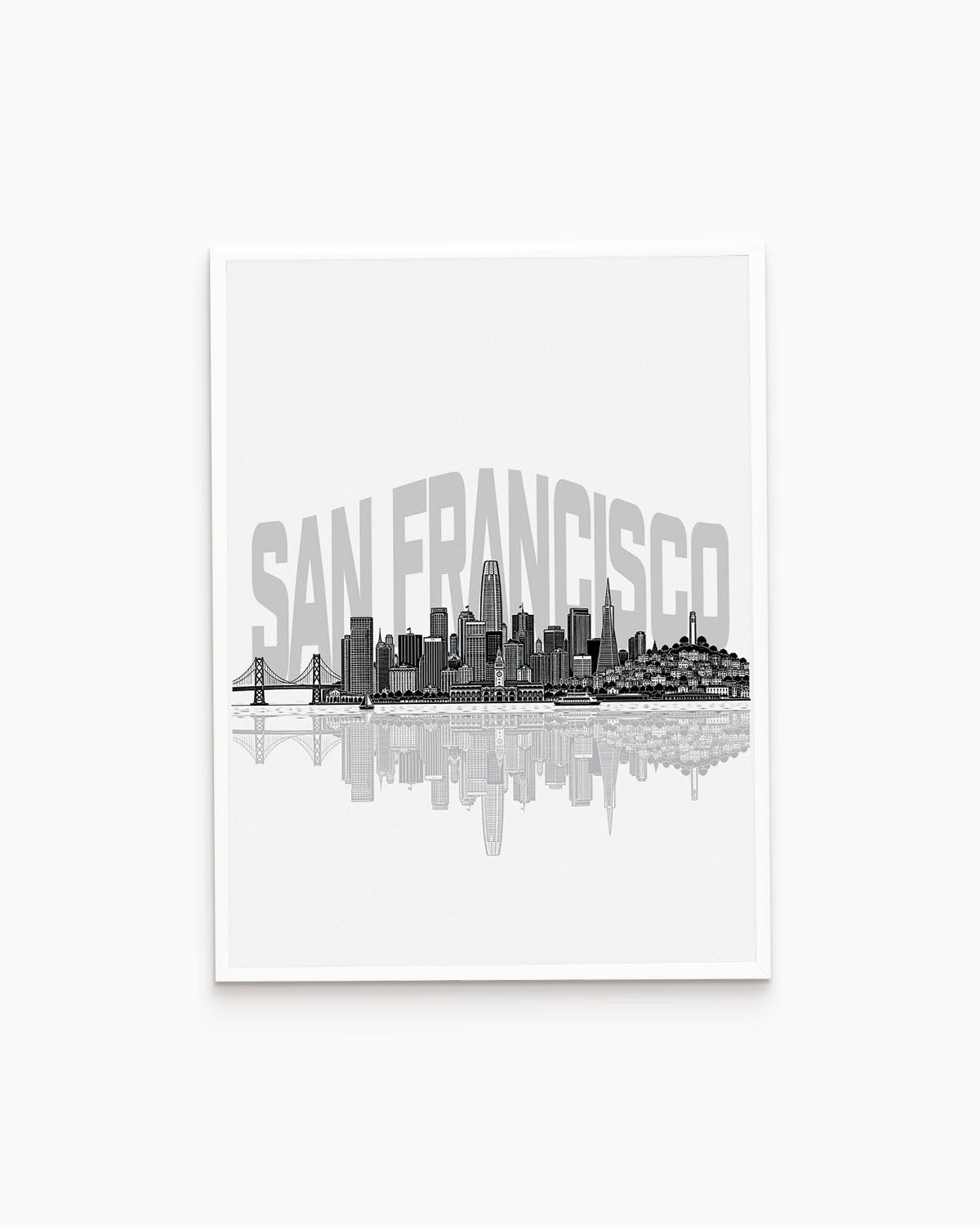 Poster Skyline San Francisco