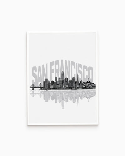 Poster Skyline San Francisco