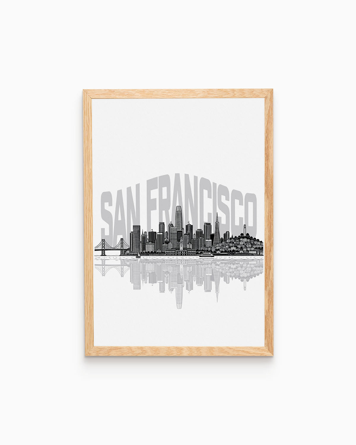 Poster Skyline San Francisco