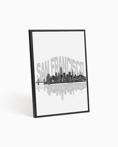Poster Skyline San Francisco