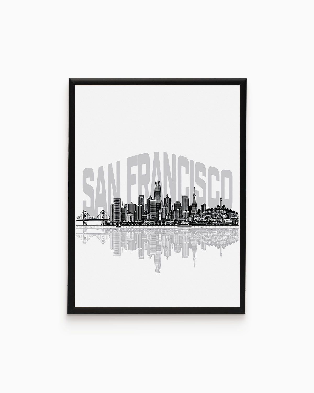 Poster Skyline San Francisco