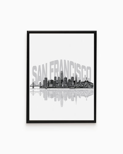 Poster Skyline San Francisco