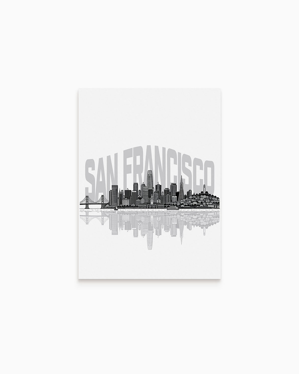Poster Skyline San Francisco