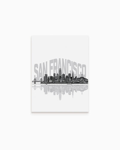 Poster Skyline San Francisco