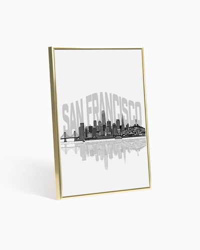 Poster Skyline San Francisco