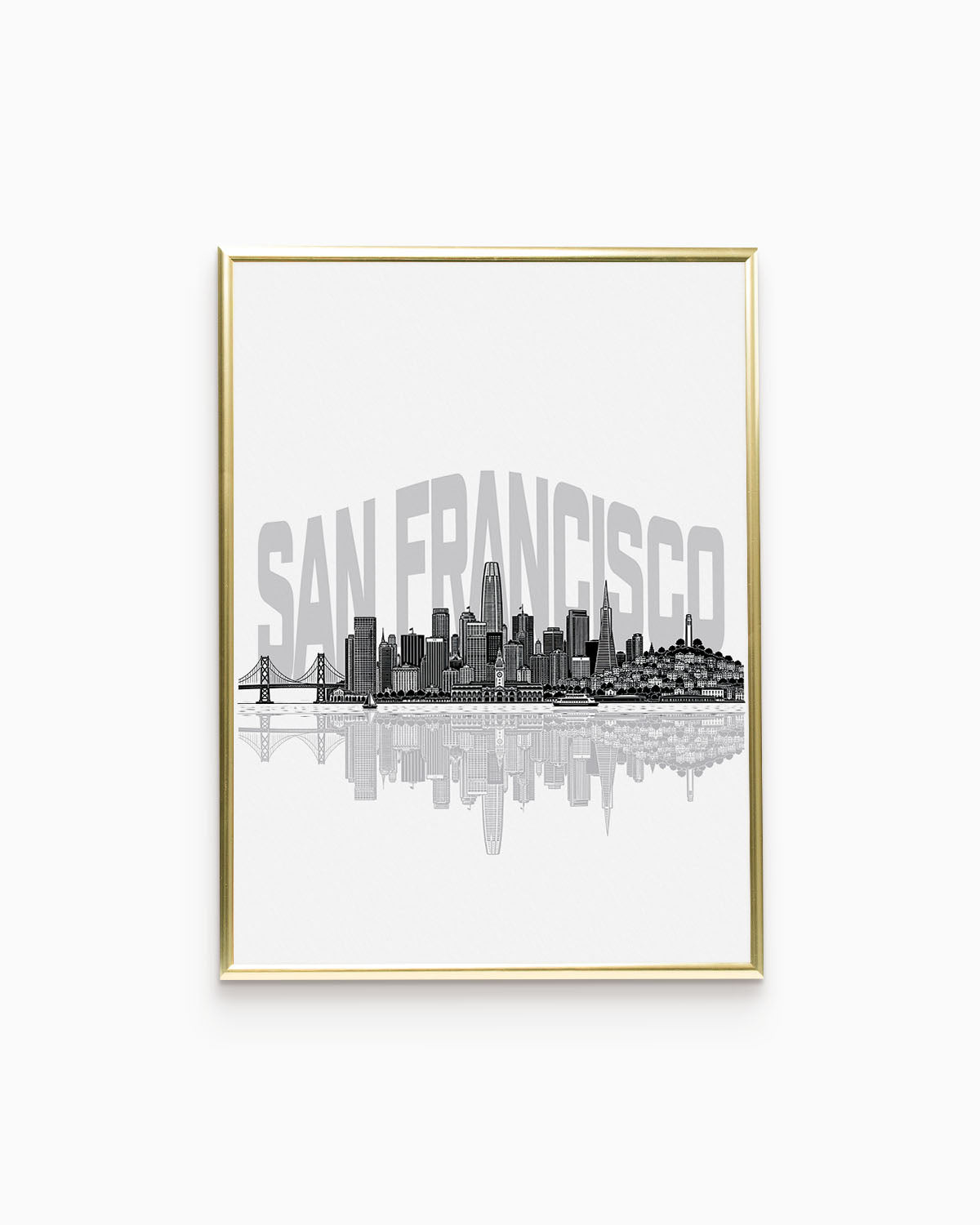 Poster Skyline San Francisco