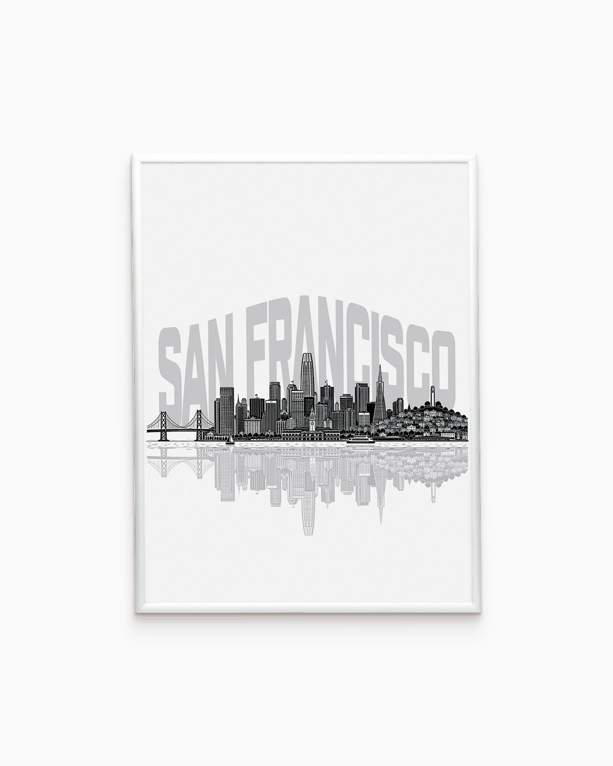 Poster Skyline San Francisco