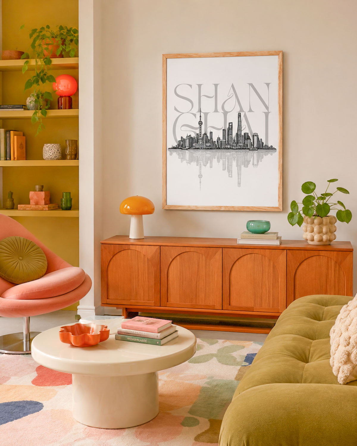 Poster Skyline Shangai