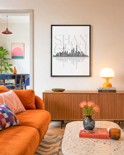 Poster Skyline Shangai