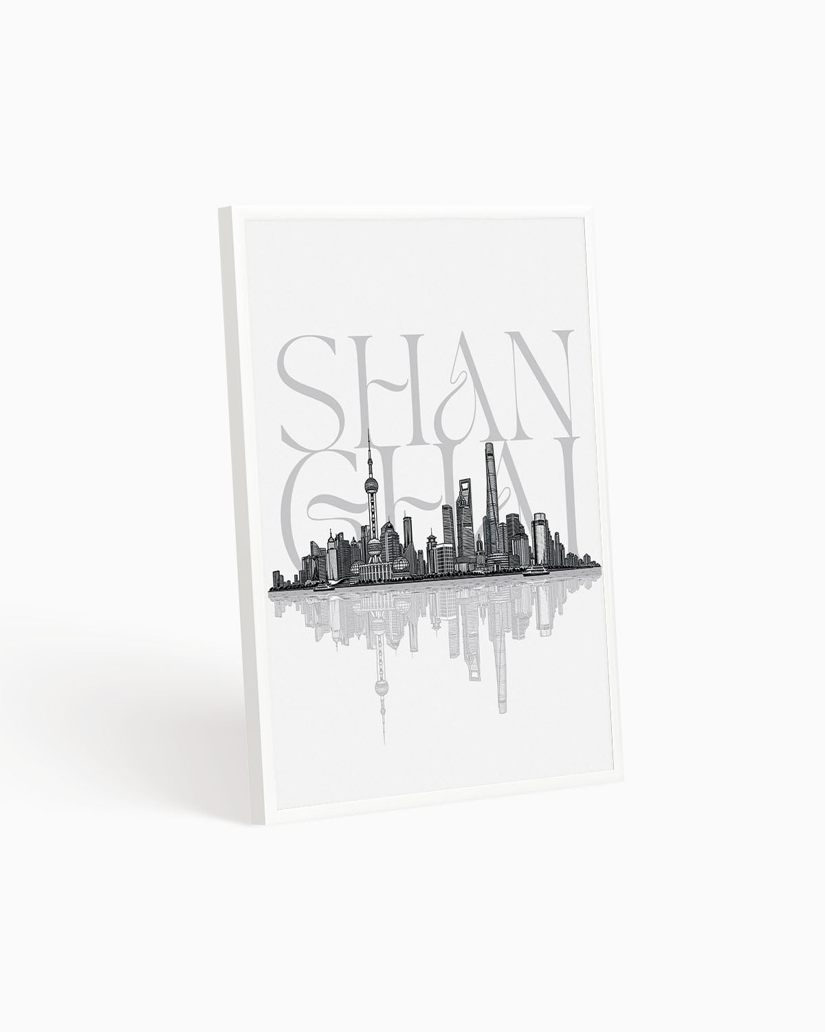 Poster Skyline Shangai