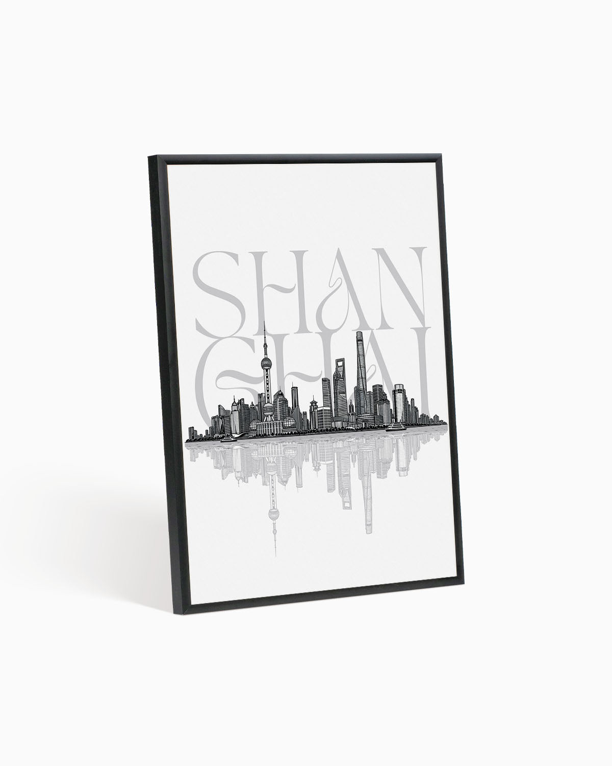 Poster Skyline Shangai