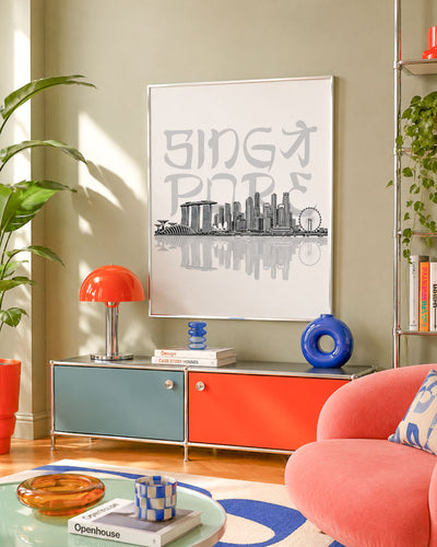 Poster Skyline Singapore