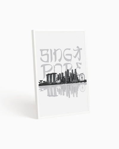 Poster Skyline Singapore