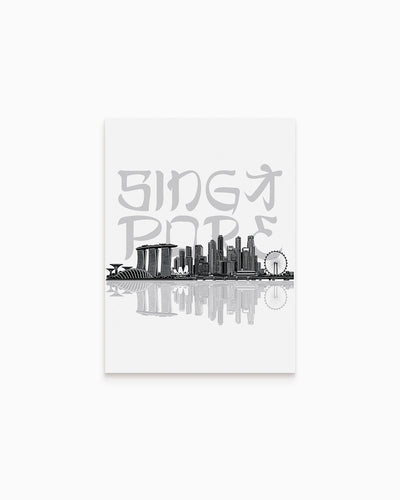 Poster Skyline Singapore