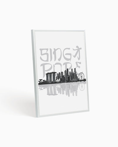 Poster Skyline Singapore