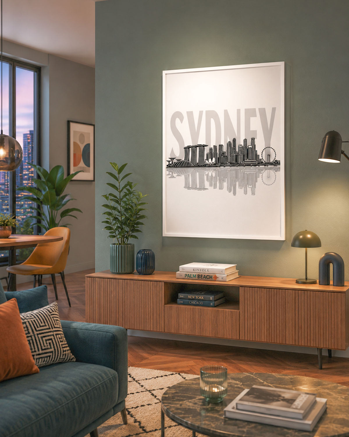Poster Skyline Sydney