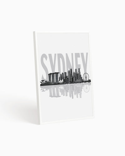Poster Skyline Sydney