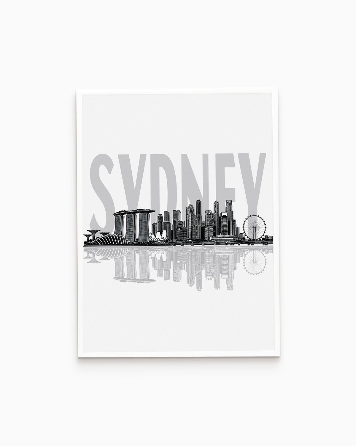 Poster Skyline Sydney