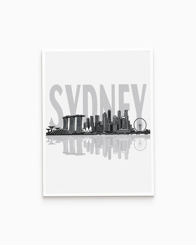 Poster Skyline Sydney