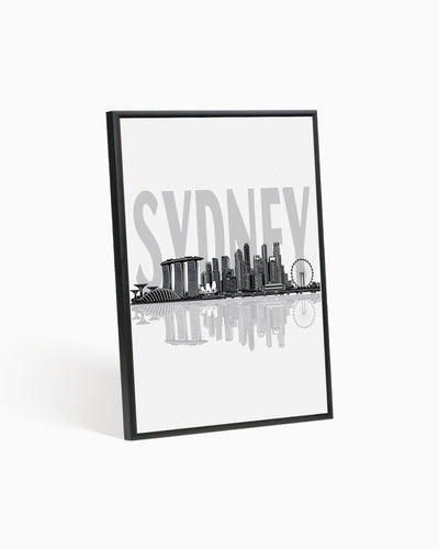 Poster Skyline Sydney