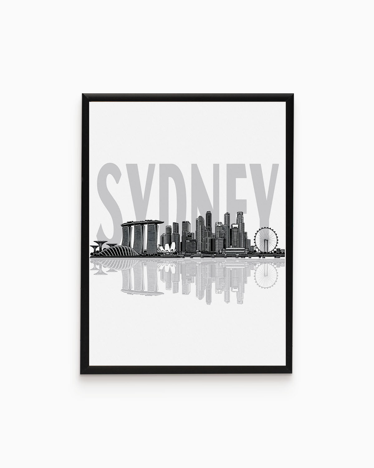 Poster Skyline Sydney