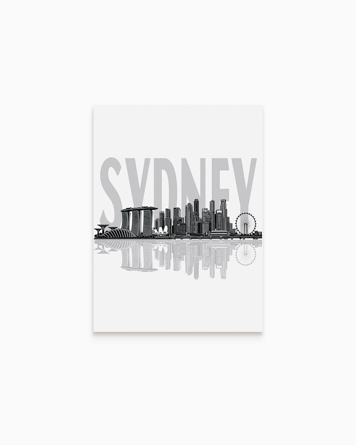 Poster Skyline Sydney