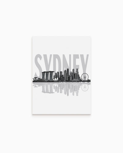 Poster Skyline Sydney