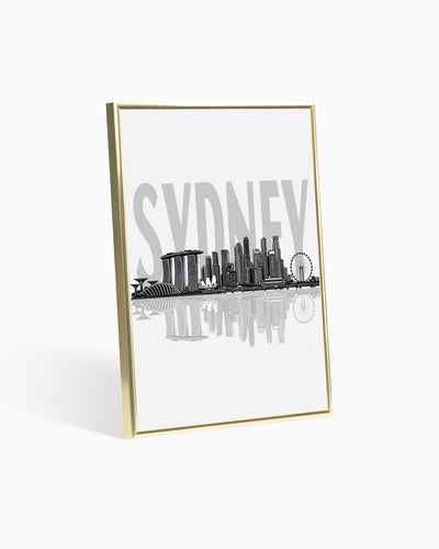 Poster Skyline Sydney