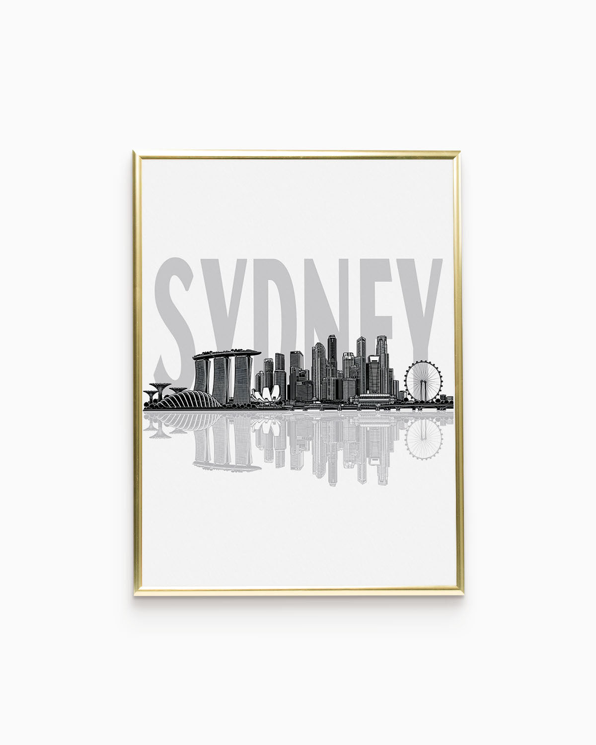 Poster Skyline Sydney