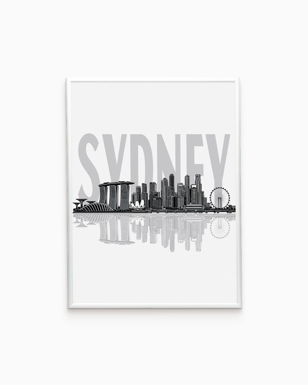 Poster Skyline Sydney