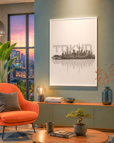 Poster Skyline Tokyo