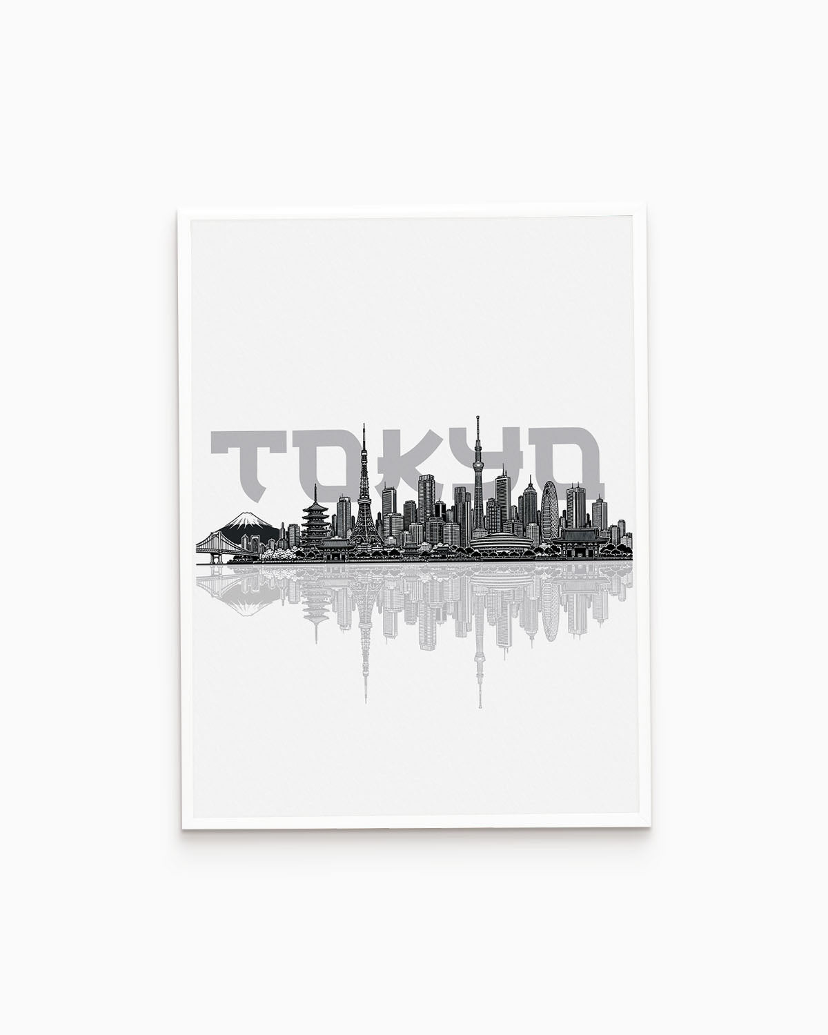 Poster Skyline Tokyo