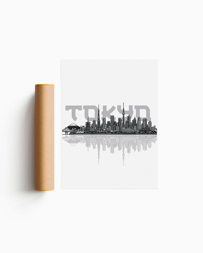 Poster Skyline Tokyo