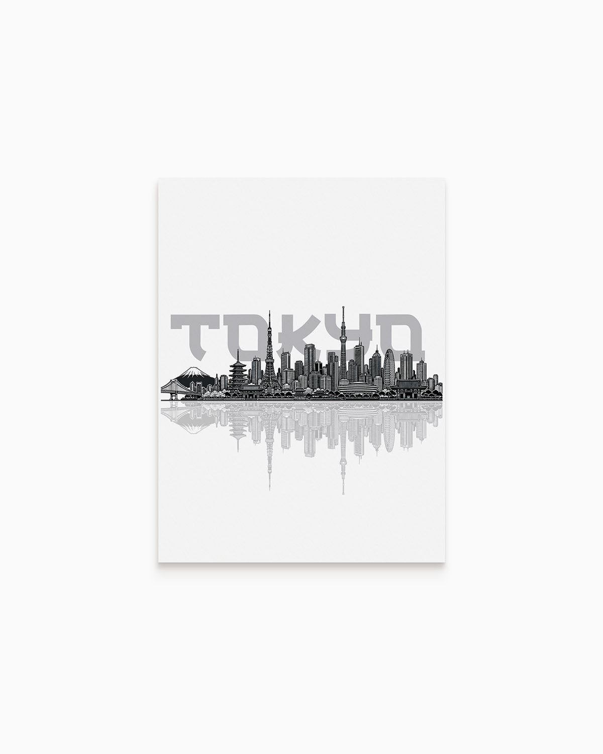 Poster Skyline Tokyo