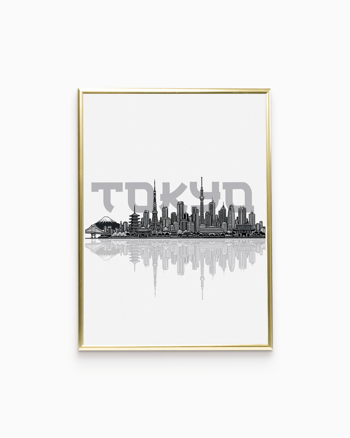Poster Skyline Tokyo