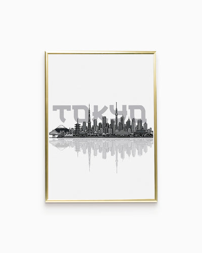 Poster Skyline Tokyo