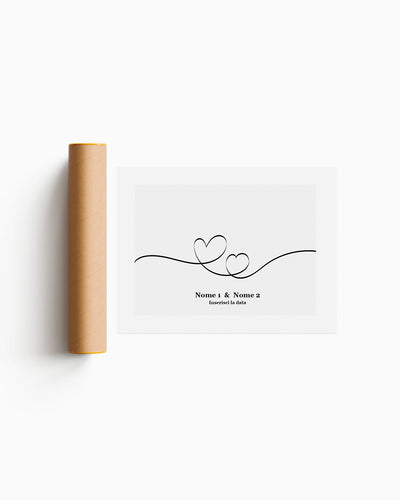 poster personalizzato moderno idea regalo, complemento d'arredo #colore_senza-cornice