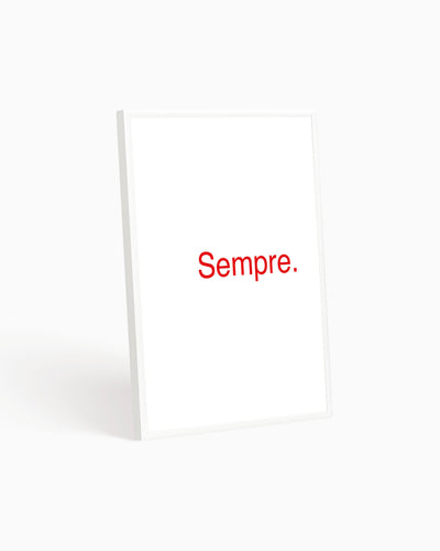 Poster Personalizzato Sempre