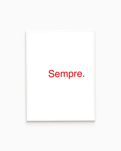 Poster Personalizzato Sempre