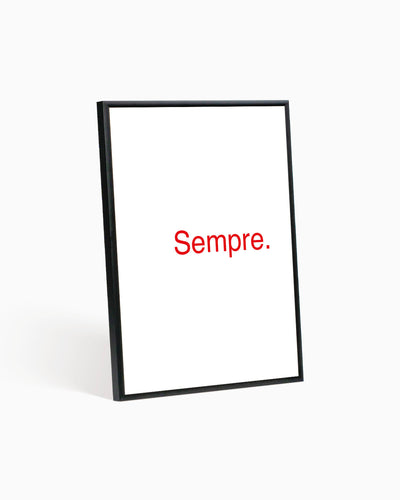 Poster Personalizzato Sempre